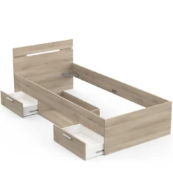 Bed Micheline 90 X 200 Cm-Kronberg Eik -Kinderkamer Meubelen Ontwerp zonder titel 2023 04 25T111530.573 5d65