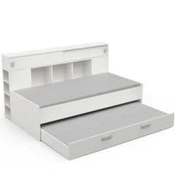 Bed Cherine 90 X 200 Cm-mat Wit -Kinderkamer Meubelen Ontwerp zonder titel 2023 04 27T095732.533 67f5