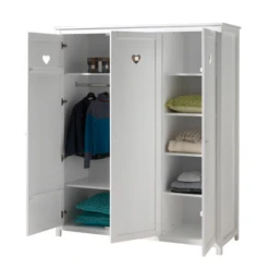 Kinderkamercombinatie Amori 7 (incl. Lattenbodem)-wit -Kinderkamer Meubelen Ontwerp zonder titel 2023 08 23T161111.709 3936