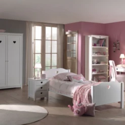 Kinderkamercombinatie Amori 3 (incl.lattenbodem)-wit -Kinderkamer Meubelen Ontwerp zonder titel 2023 08 23T163620.735 0ce9