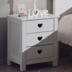 Kinderkamercombinatie Amori 3 (incl.lattenbodem)-wit -Kinderkamer Meubelen Ontwerp zonder titel 2023 08 23T164418.725 16d9