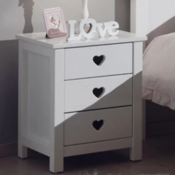 Kinderkamercombinatie Amori 2 (incl.lattenbodem)-wit -Kinderkamer Meubelen Ontwerp zonder titel 2023 08 24T100408.426 7236