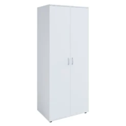 Kleerkast Halula 2 Deuren 1 Kledingroede En 2 Legplanken-wit -Kinderkamer Meubelen Ontwerp zonder titel 2023 08 25T115742.126 9455