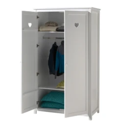 Kinderkamercombinatie Amori 10 (incl. Lattenbodem)-wit -Kinderkamer Meubelen Ontwerp zonder titel 2023 08 25T132746.620 be92