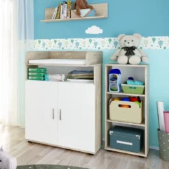 Opbergkast Halula 97 Cm 2 Legplanken-eik -Kinderkamer Meubelen Ontwerp zonder titel 2023 08 28T081744.928 ceb8