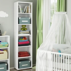 Opbergkast Halula 197 Cm 5 Legplanken-wit