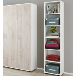 Opbergkast Halula 197 Cm 5 Legplanken-wit -Kinderkamer Meubelen Ontwerp zonder titel 2023 08 28T083436.279 7ffe