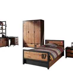 Kinderkamercombinatie Alex 5-massief Dennenhout -Kinderkamer Meubelen Ontwerp zonder titel 2023 09 13T134234.392 303e