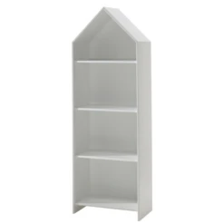 Bedhuisje 90x200 Cm (incl. Lattenbodem) En Boekenkast Casami-wit -Kinderkamer Meubelen Ontwerp zonder titel 2023 09 18T113102.776 1 3041