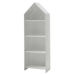 2 Kledingkasten + Boekenkast Casami - Wit/roze -Kinderkamer Meubelen Ontwerp zonder titel 2023 09 18T151259.219 5542