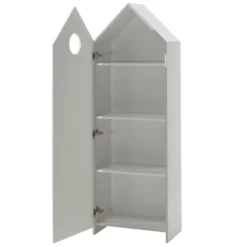 2 Kledingkasten + Boekenkast Casami - Roze/wit/grijs -Kinderkamer Meubelen Ontwerp zonder titel 2023 09 18T152610.199 46d9