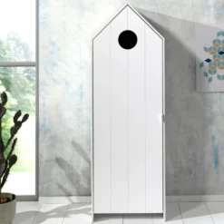 2 Kledingkasten + Boekenkast Casami - Wit/roze -Kinderkamer Meubelen Ontwerp zonder titel 2023 09 18T152835.413 8d67