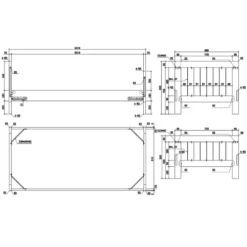 Kinderkamercombinatie Lewis 5 (incl. Lattenbodem)-wit -Kinderkamer Meubelen Ontwerp zonder titel 2023 09 19T132136.084 40ea