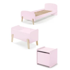 Kinderkamercombinatie 1 Kiddy-roze