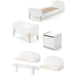 Kinderkamercombinatie 7 Kiddy-wit