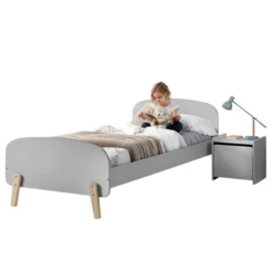 Kinderbed 90x200 Cm Met Lattenbodem En Nachtkastje Kiddy-grijs -Kinderkamer Meubelen Ontwerp zonder titel 2023 09 20T150414.549 ecd7