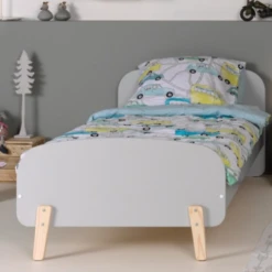 Kinderbed 90x200 Cm Met Lattenbodem En Nachtkastje Kiddy-grijs -Kinderkamer Meubelen Ontwerp zonder titel 2023 09 20T150524.202 46df
