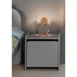 Kinderbed 90x200 Cm Met Lattenbodem En Nachtkastje Kiddy-grijs -Kinderkamer Meubelen Ontwerp zonder titel 2023 09 20T150556.429 5d21