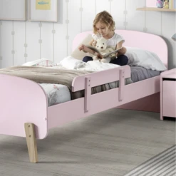 Kiddy Bed 90x200 Met Bedhekje - Roze -Kinderkamer Meubelen Ontwerp zonder titel 2023 09 20T154723.627 6d81