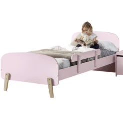 Kiddy Bed 90x200 Met Bedhekje - Roze -Kinderkamer Meubelen Ontwerp zonder titel 2023 09 20T154813.044 f789