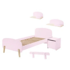 Kinderkamercombinatie 5 Kiddy-roze -Kinderkamer Meubelen Ontwerp zonder titel 2023 09 21T132818.956 9648