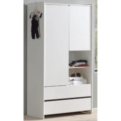 Kinderkamercombinatie 10 Kiddy-wit -Kinderkamer Meubelen Ontwerp zonder titel 2023 09 21T144937.192 08d9