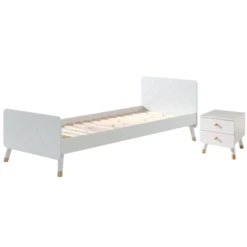 Bed 90x200 Cm Met Lattenbodem En Nachtkastje Billy-wit -Kinderkamer Meubelen Ontwerp zonder titel 2023 09 25T093213.069 e3d2