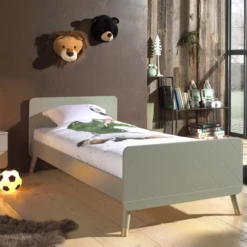 Bed 90x200 Cm Met Lattenbodem En Nachtkastje Billy-olijfgroen -Kinderkamer Meubelen Ontwerp zonder titel 2023 09 25T095629.185 9409