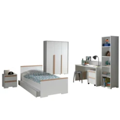 Kinderkamercombinatie 1 London-wit/beuk -Kinderkamer Meubelen Ontwerp zonder titel 2023 09 25T134354.760 5075