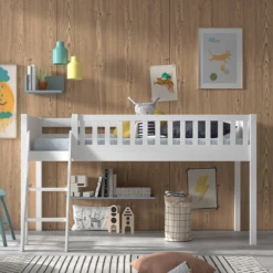 Halfhoogslaper Scottie 90x200 Cm-wit -Kinderkamer Meubelen Ontwerp zonder titel 2023 09 28T131133.778 2a70