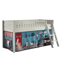 Halfhoogslaper Scottie 90x200 Cm Met Dierenwinkel-speelgordijn-wit -Kinderkamer Meubelen Ontwerp zonder titel 2023 09 28T165825.007 5c77