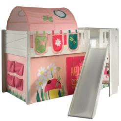 Halfhoogslaper Scottie 90x200 Cm Lente 3 Met Glijbaan-wit -Kinderkamer Meubelen Ontwerp zonder titel 2023 09 29T134014.918 7f90