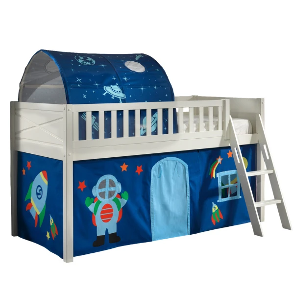 Halfhoogslaper Scottie 90x200 Cm Astronaut 1-wit 8 Halfhoogslaper Scottie 90x200 Cm Astronaut 1-wit - Afbeelding 8