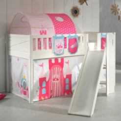 Halfhoogslaper Scottie 90x200 Cm Prinses 3 Met Glijbaan-wit -Kinderkamer Meubelen Ontwerp zonder titel 2023 10 02T110916.952 a012