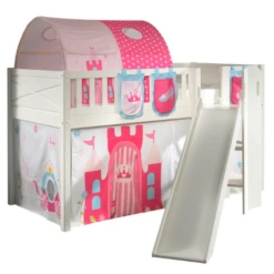 Halfhoogslaper Scottie 90x200 Cm Prinses 3 Met Glijbaan-wit -Kinderkamer Meubelen Ontwerp zonder titel 2023 10 02T111001.431 3e4c