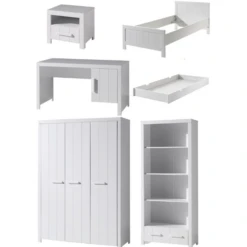 Kinderkamercombinatie Erik 6-wit -Kinderkamer Meubelen Ontwerp zonder titel 2023 10 03T105947.055 b5d4