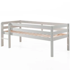 Halfhoogslaper Pip 90x200 Cm Met 3 Lades En 1 Hangplank-wit -Kinderkamer Meubelen Ontwerp zonder titel 2023 10 18T134726.458 266b