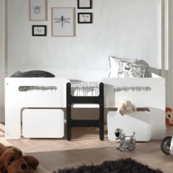 Hoogslaper Luca - Wit -Kinderkamer Meubelen Ontwerp zonder titel 2023 10 18T160119.646 d950