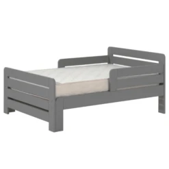 Meegroeibed Jumper 160+40 Cm Met Bedlade, Matras En Lattenbodem- Grijs -Kinderkamer Meubelen Ontwerp zonder titel 2023 10 20T130703.363 1 9138
