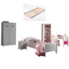 Kinderkamercombinatie Amori 3 (incl.lattenbodem)-wit