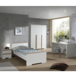 Kinderkamercombinatie 9 London-wit/beuk