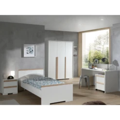 Kinderkamercombinatie 10 London-wit/beuk