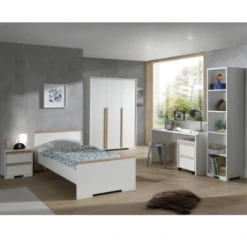 Kinderkamercombinatie 11 London-wit/beuk