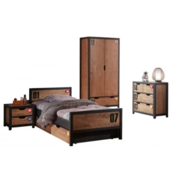 Kinderkamercombinatie Alex 1-massief Dennenhout -Kinderkamer Meubelen Ontwerp zonder titel 2023 11 28T140832.689 10c5