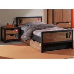 Kinderkamercombinatie Alex 1-massief Dennenhout -Kinderkamer Meubelen Ontwerp zonder titel 2023 11 28T141019.927 ff36