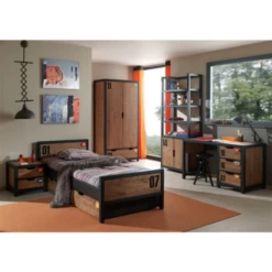 Kinderkamercombinatie Alex 7-massief Dennenhout