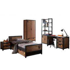 Kinderkamercombinatie Alex 7-massief Dennenhout -Kinderkamer Meubelen Ontwerp zonder titel 2023 11 28T142310.015 d032