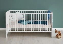 Babybed Pia | 143 X 78 X 83 Cm | Wit -Kinderkamer Meubelen Pia BZ 1874 621 03 frontal D 20180716 104c scaled