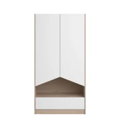 Kledingkast Shelby Met 2 Deuren - Eik/wit 29 Kledingkast Shelby Met 2 Deuren - Eik/wit -Kinderkamer Meubelen SHELTER 2400 A2PT F bb2d