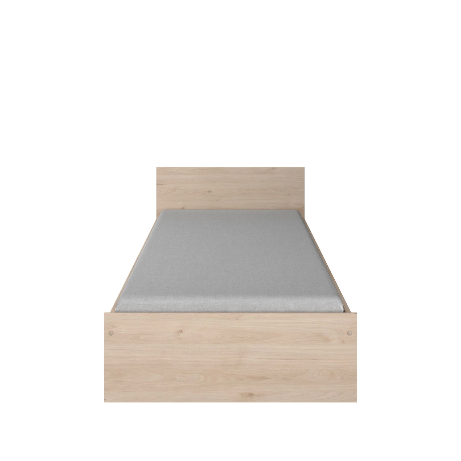 Eenpersoonsbed Shelby 90x200 - Eik 11 Eenpersoonsbed Shelby 90x200 - Eik - Afbeelding 11